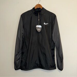 NEW Nike Golf Stretch Windwear Jacket 1/2 Zip Shield Pullover Golf Windbreaker